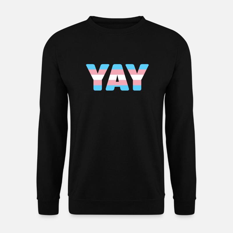 YAY Transgender - Unisex Pullover - Schwarz