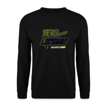 Swimming Pool Tshirts Swimming Pool - Unisex Sweatshirt - black - Front - Alina (178cm) & Michal (187cm)