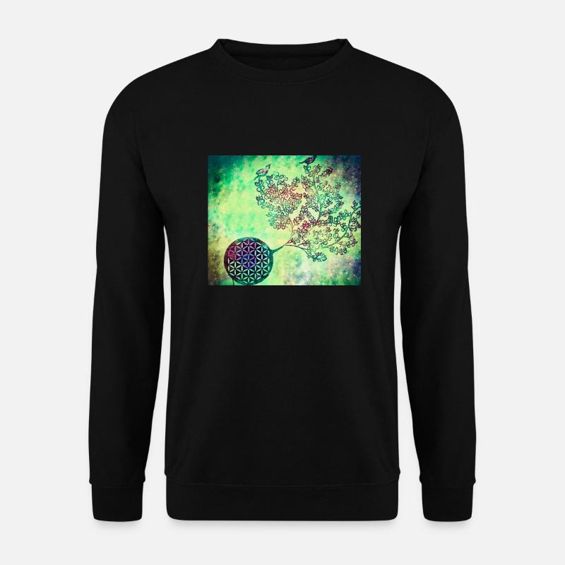 Persian Tree of Life No. 4 - Unisex Pullover - Schwarz
