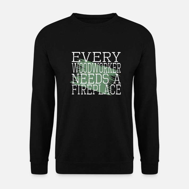 carpenter plumber - Unisex Pullover - Schwarz
