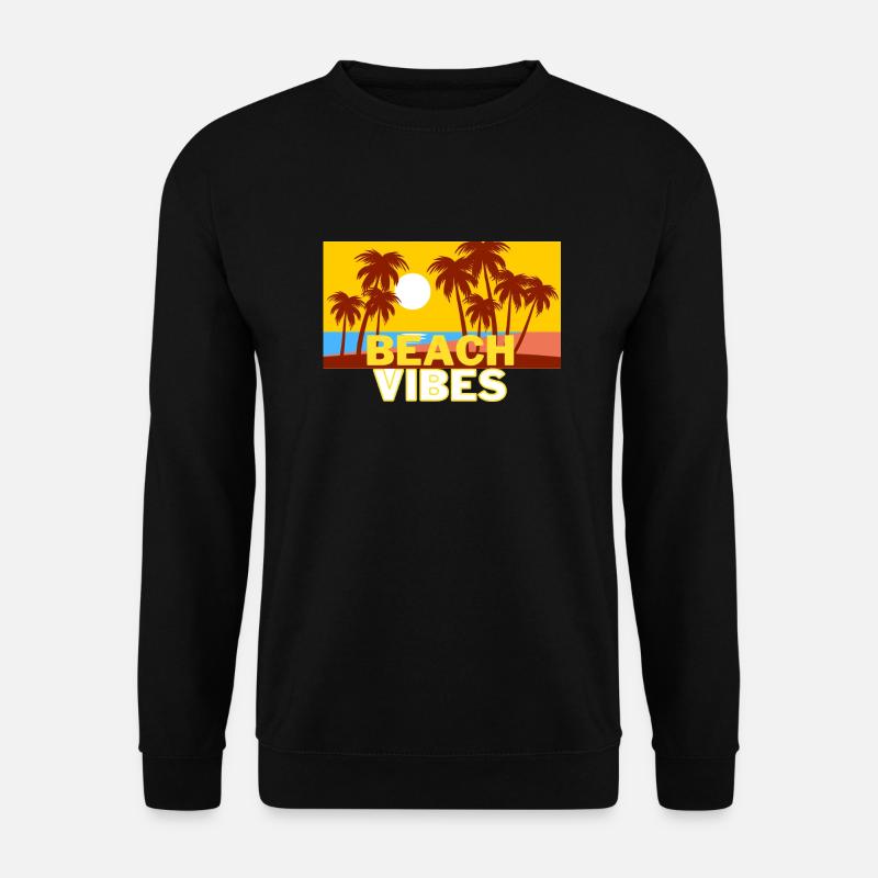 Beach 4 - Unisex Pullover - Schwarz