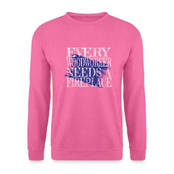 birthday present idea arborists humor - Unisex Pullover - Pink - Vorne