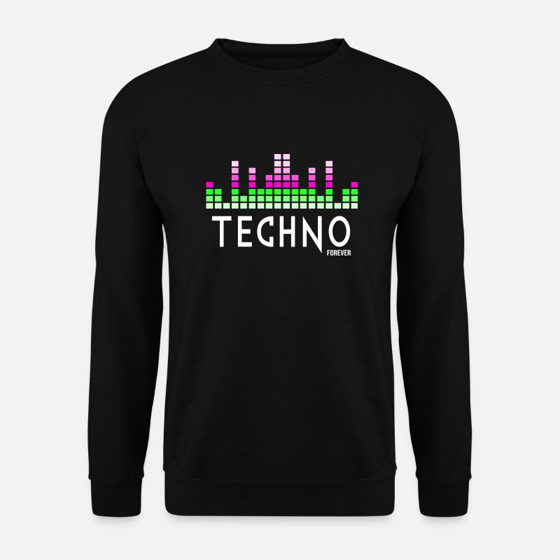 Techno für immer - Unisex Pullover - Schwarz