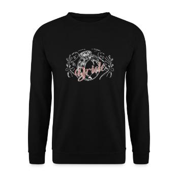 BRAUT, TSHIRT - Unisex Pullover - Schwarz - Vorne - Alina (178cm) & Michal (187cm)