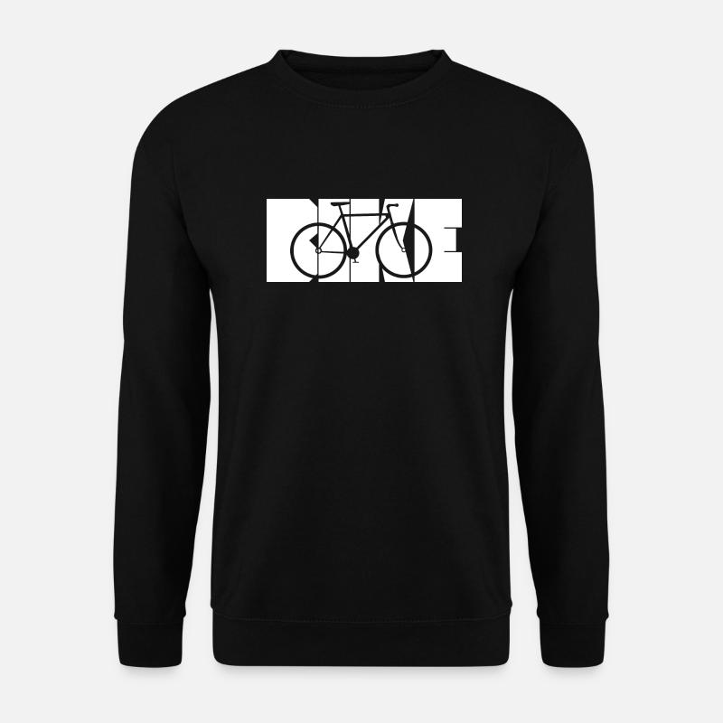 Single Speed Schatten - Unisex Pullover - Schwarz