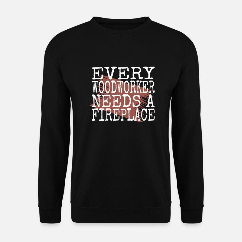 Cabinetmaker John Carpenter Tshirts - Unisex Sweatshirt - black