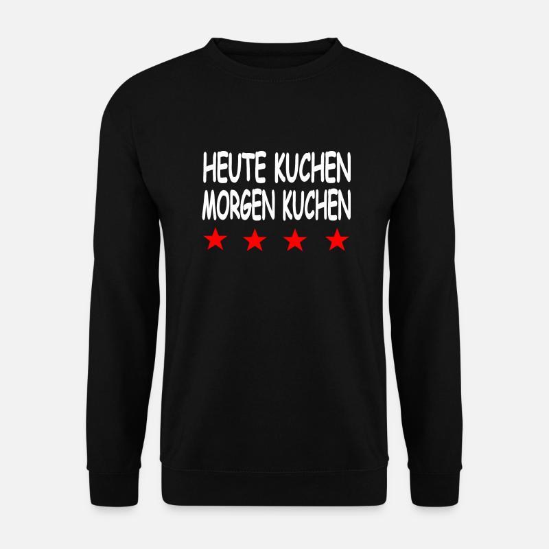 Kuchen - Unisex Pullover - Schwarz