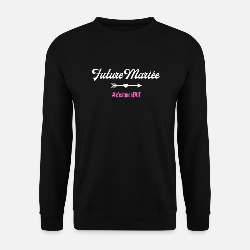 Bride-to-be - matching tshirt - Unisex Sweatshirt - black