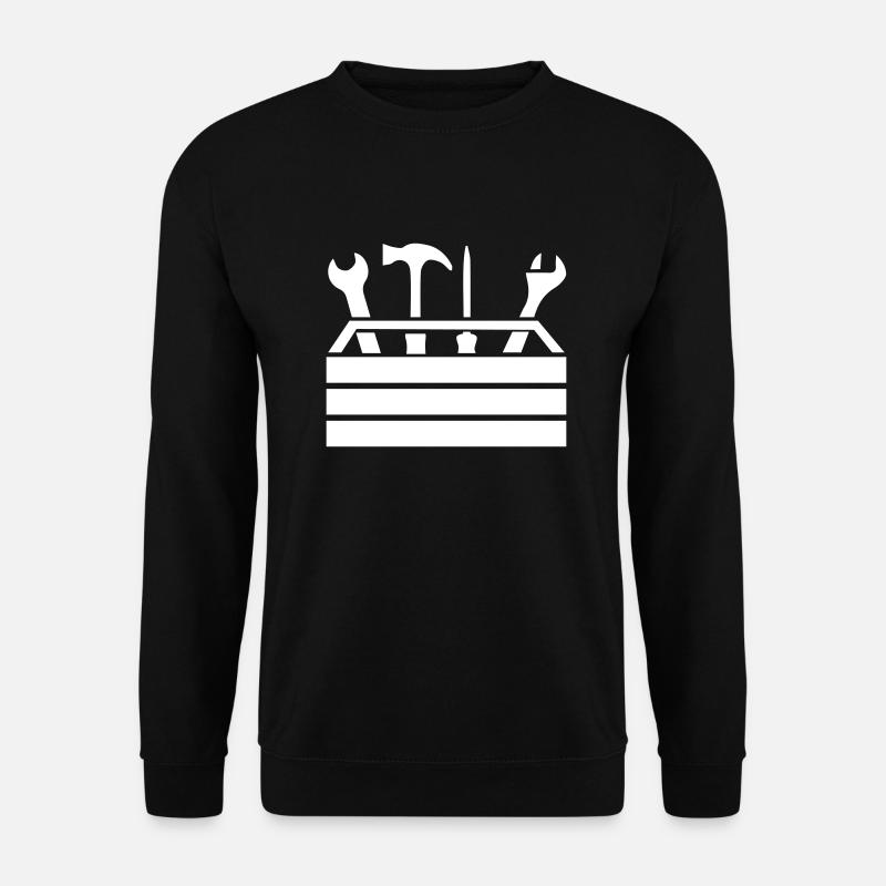 Tools Workshop Toolbox 1 - Unisex Sweatshirt - black