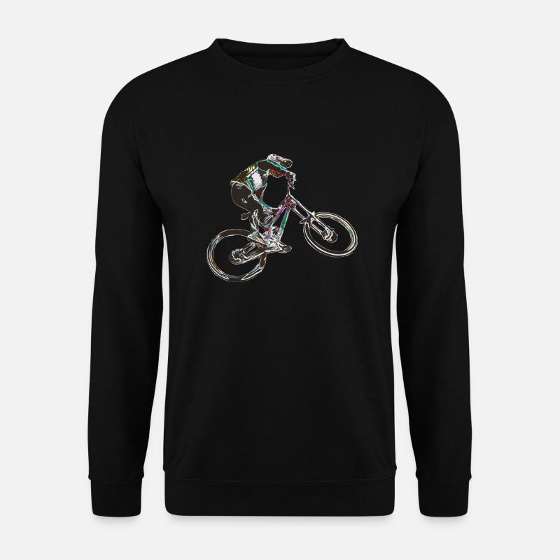 MTB downhill - Unisex Sweatshirt - black