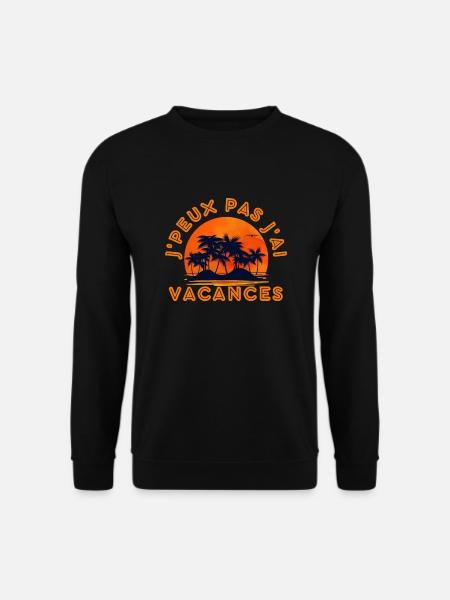 Vacances d'été - Sweat-shirt Unisexe - noir