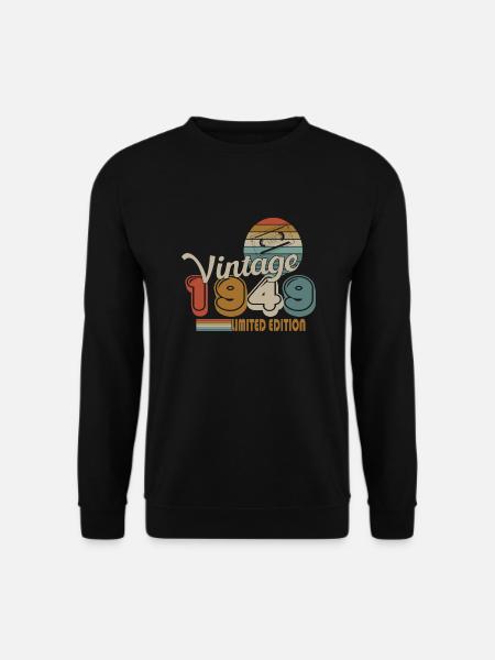 1949 - Unisex Pullover - Schwarz
