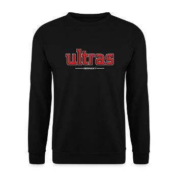 Ultras - Unisex Pullover - Schwarz - Vorne - Alina (178cm) & Michal (187cm)