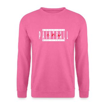 Paintball crew, dream big, make it happen - Unisex Sweatshirt - pink - Front