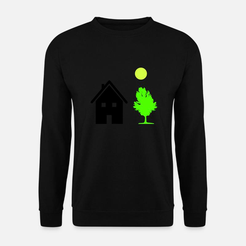 House Tree - Unisex Sweatshirt - black