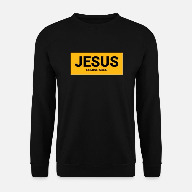 Jesus - Unisex Pullover - Schwarz