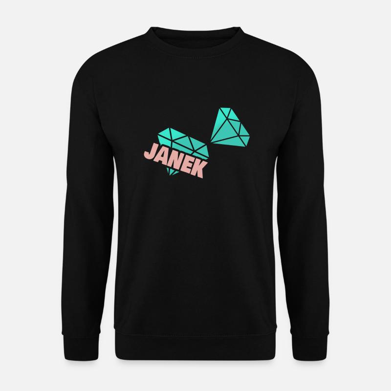 Janek as a dad - Unisex Sweatshirt - black