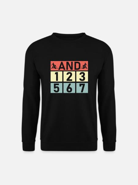 e 123 567 Salsa Dance Musica Latina - Felpa unisex - nero
