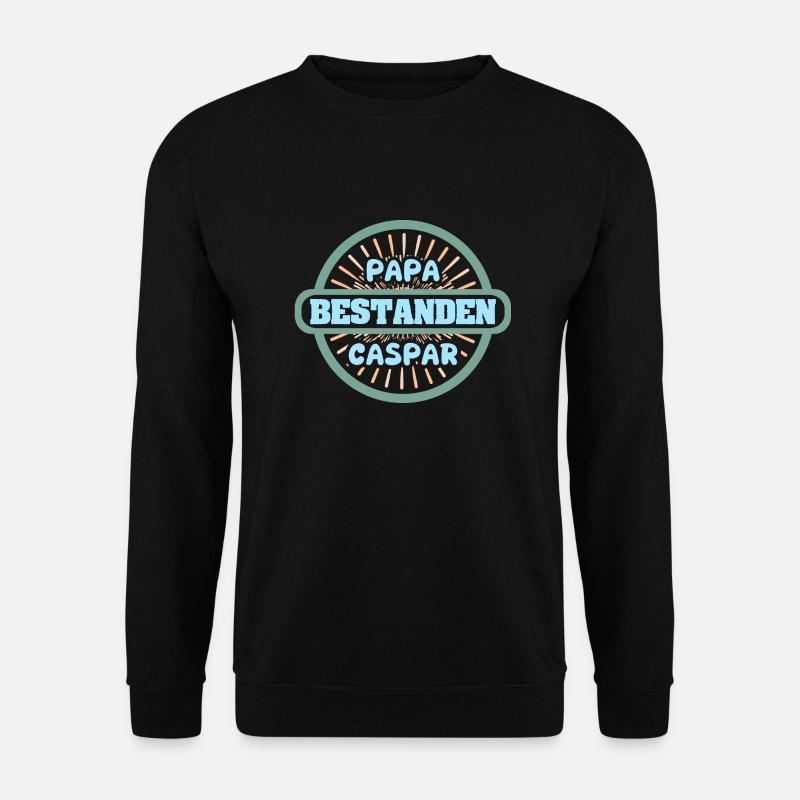 First name Caspar - Unisex Sweatshirt - black