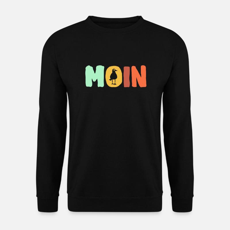 Gift idea Seagull Moin - Unisex Sweatshirt - black