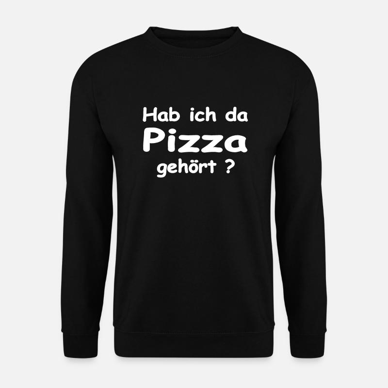 Pizza - Unisex Pullover - Schwarz
