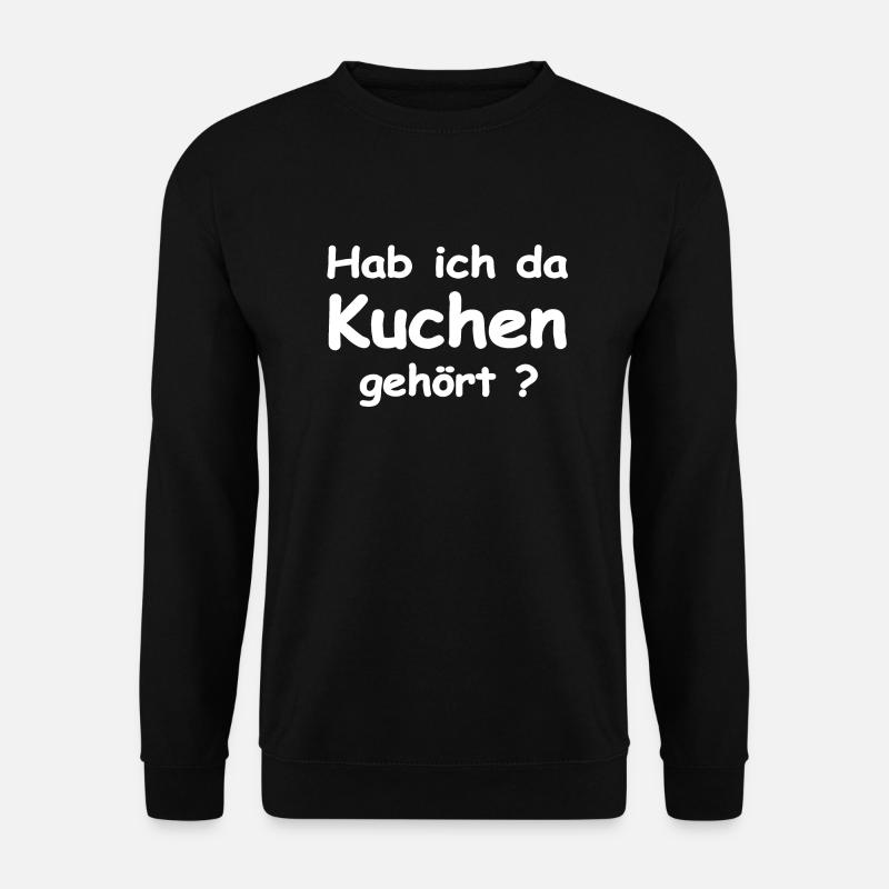 Kuchen - Unisex Pullover - Schwarz