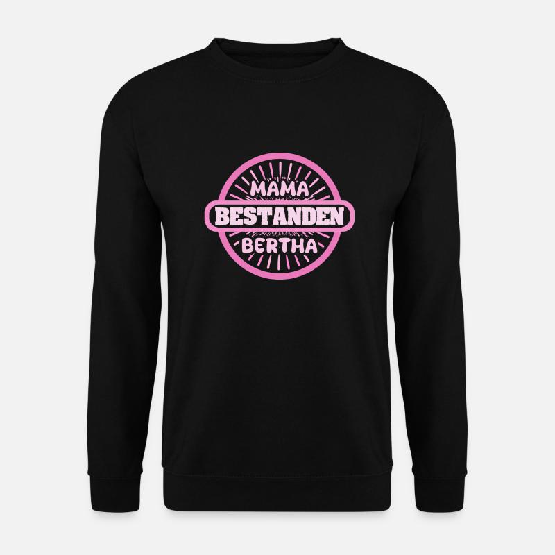 Bertha as a given name - Unisex Sweatshirt - black