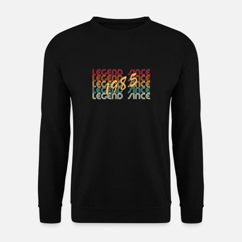 Legend since 1985 - Unisex Pullover - Schwarz
