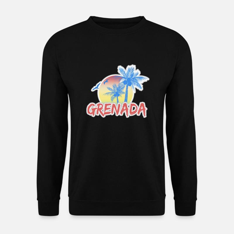 Urlaub Grenada - Unisex Pullover - Schwarz