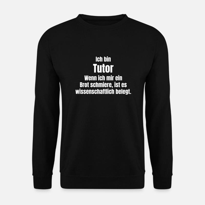 Tutor - Unisex Pullover - Schwarz