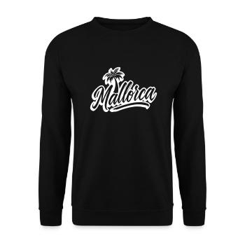 Palmiers de Majorque - Sweat-shirt Unisexe - noir - Devant - Alina (178cm) & Michal (187cm)