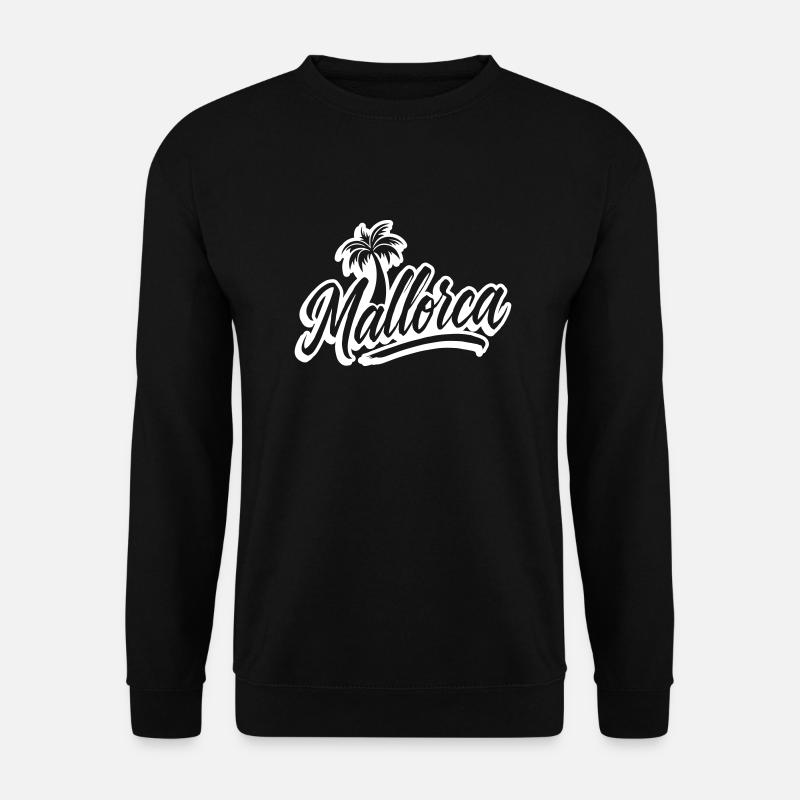 Mallorca Palm Trees - Unisex Sweatshirt - black