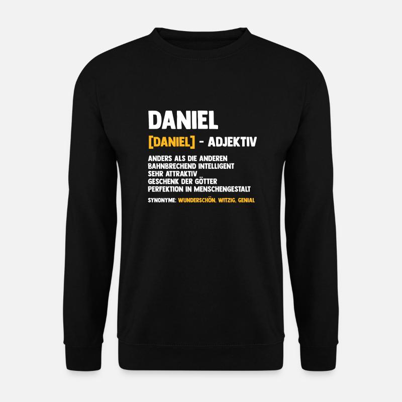 Daniel - Unisex Sweatshirt - black