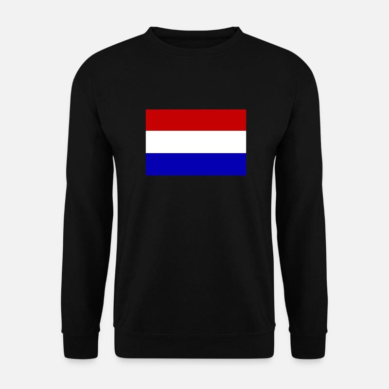 Pays-Bas, Pays-Bas, Pays-Bas, drapeau, drapeau - Sweat-shirt Unisexe - noir