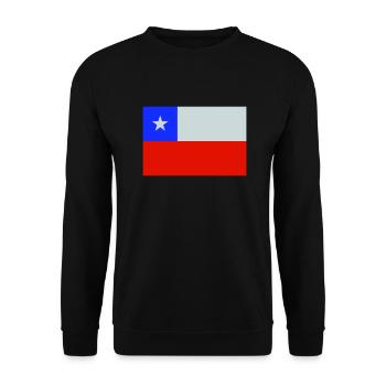 Chile - Unisex Pullover - Schwarz - Vorne - Alina (178cm) & Michal (187cm)
