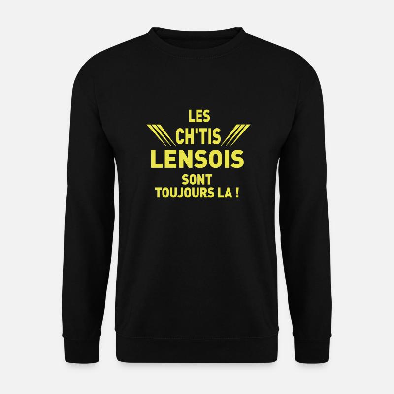 ch'tis_lensois - Unisex Pullover - Schwarz