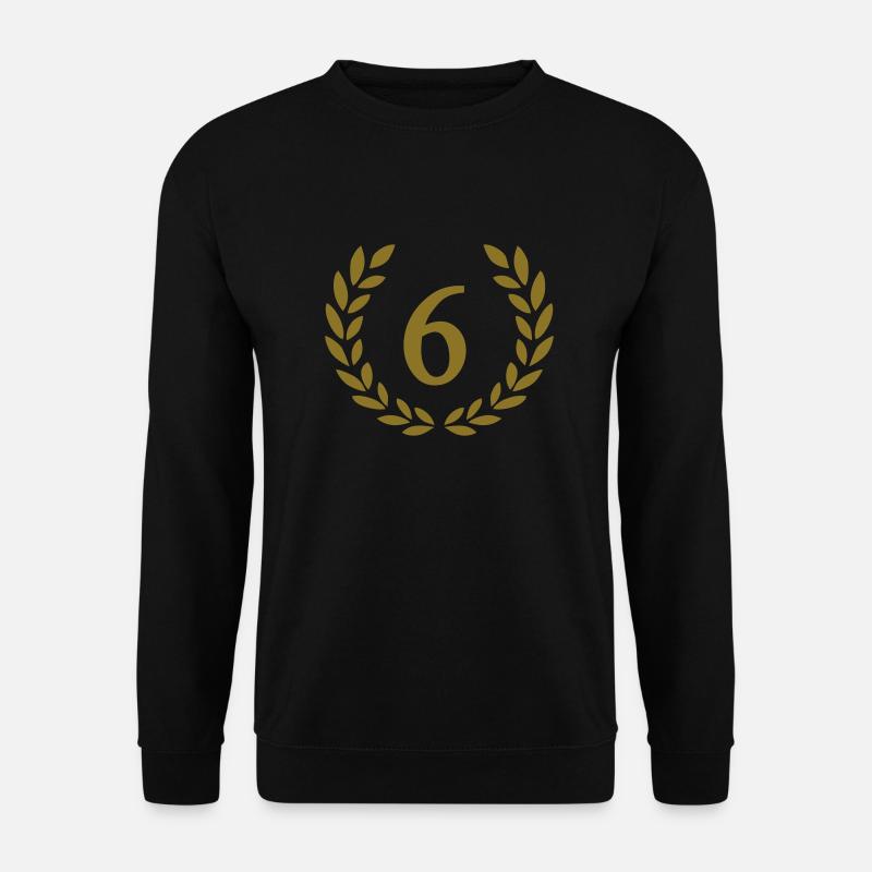 6 - Unisex Pullover - Schwarz