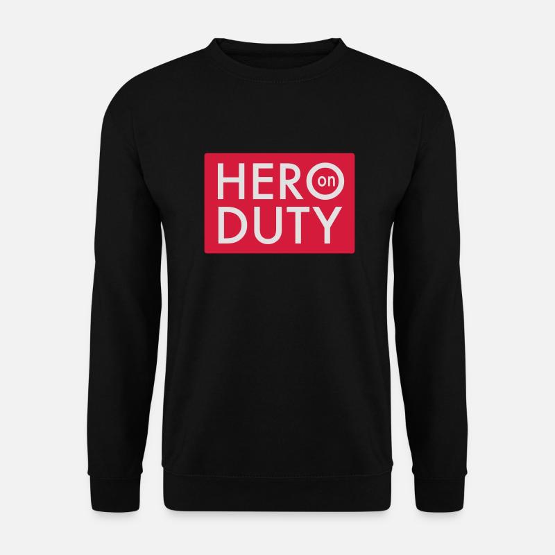 hero - Unisex Pullover - Schwarz