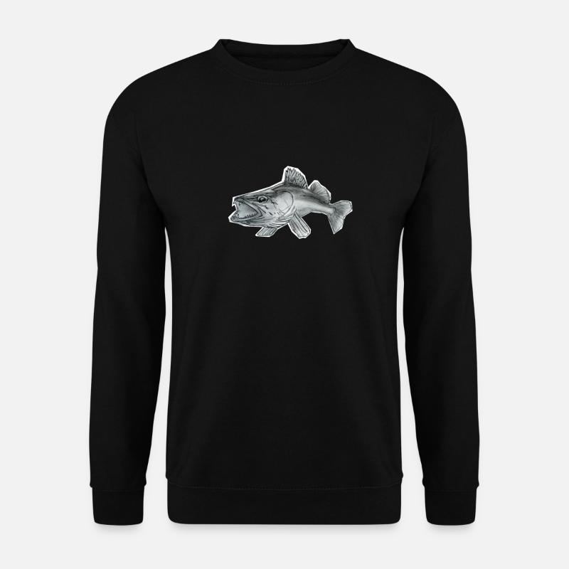 Zander - Unisex Pullover - Schwarz