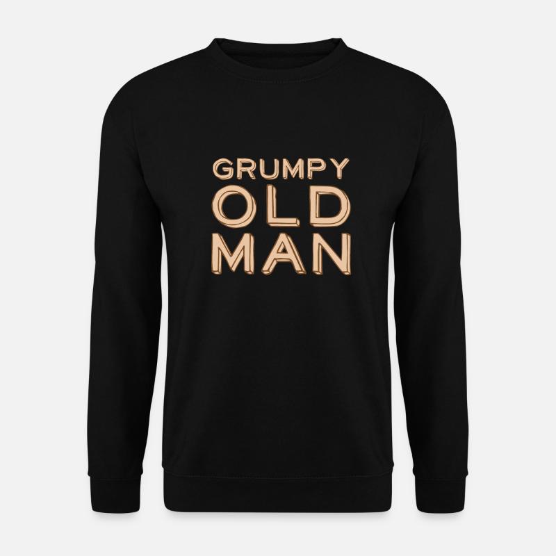 Grumpy old man - Unisex Sweatshirt - black