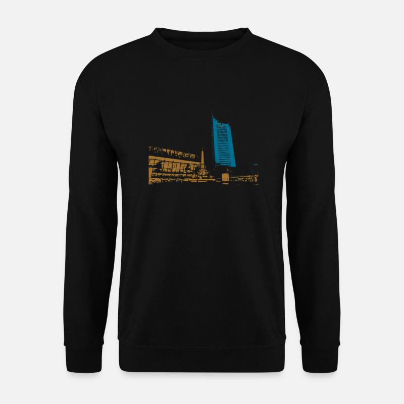 Leipzig Gewandhaus Uni Riese Geschenkidee - Unisex Pullover - Schwarz