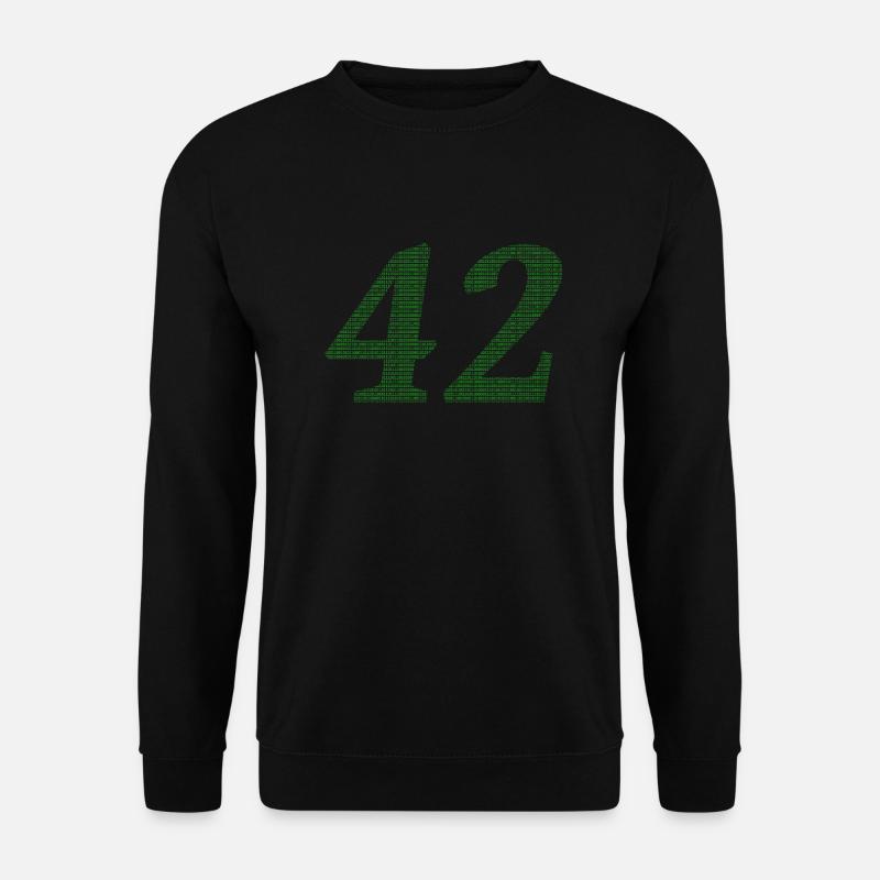 42 - Unisex Sweatshirt - black