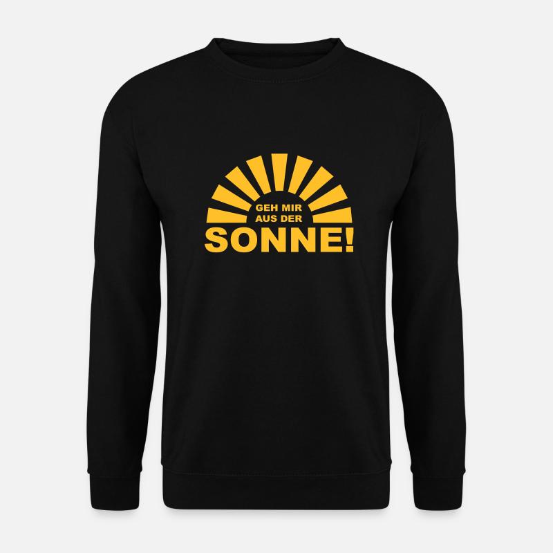GEH MIR AUS DER SONNE! - sprach Diogenes zu - Unisex Pullover - Schwarz