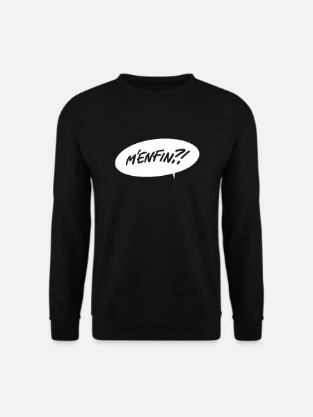 M'enfin - Sweat-shirt Unisexe - noir