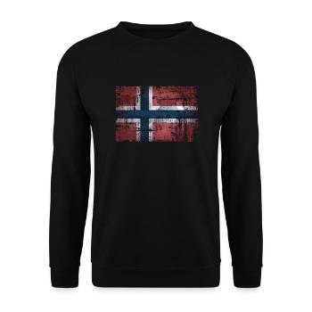 Norvège - Sweat-shirt Unisexe - noir - Devant - Alina (178cm) & Michal (187cm)
