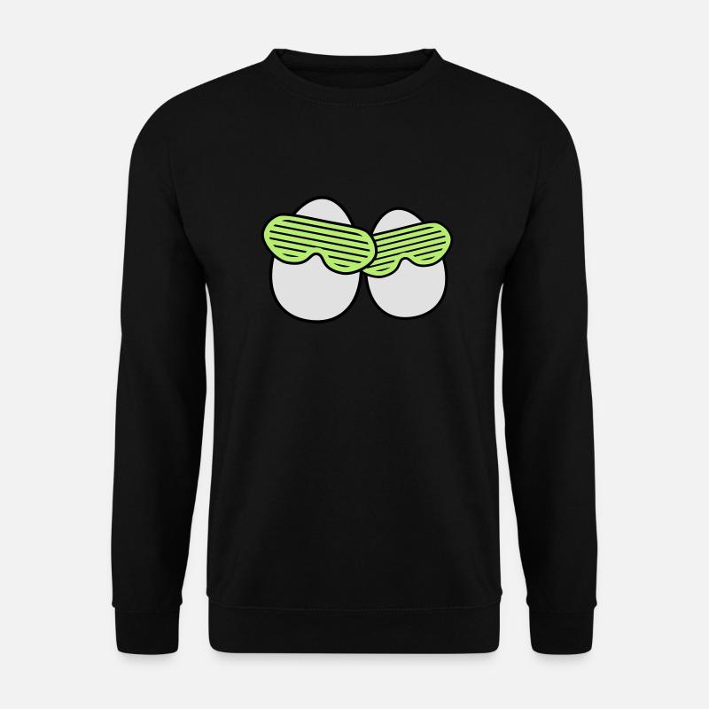 Funky Eggs - Unisex Sweatshirt - black