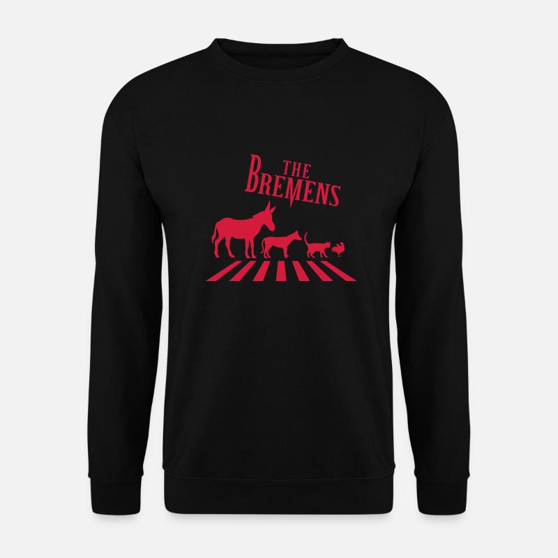 Bremer Stadtmusikanten - Unisex Pullover - Schwarz