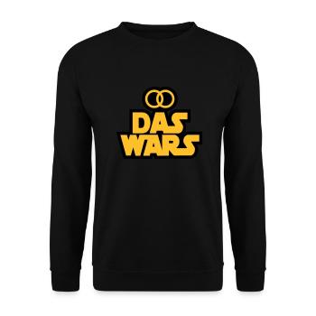 Das Wars - Unisex Pullover - Schwarz - Vorne - Alina (178cm) & Michal (187cm)