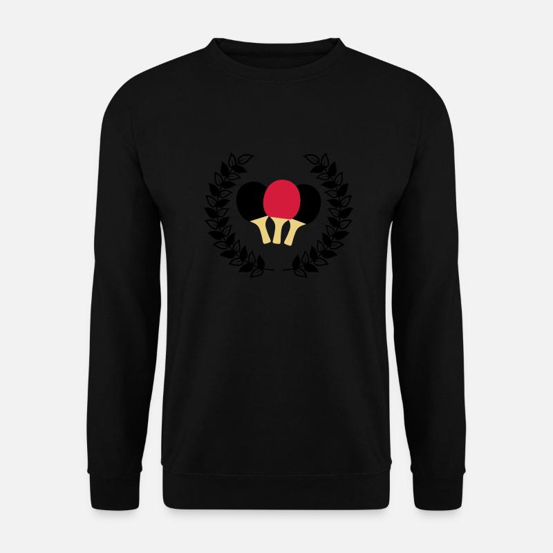 Tischtennis - Unisex Pullover - Schwarz