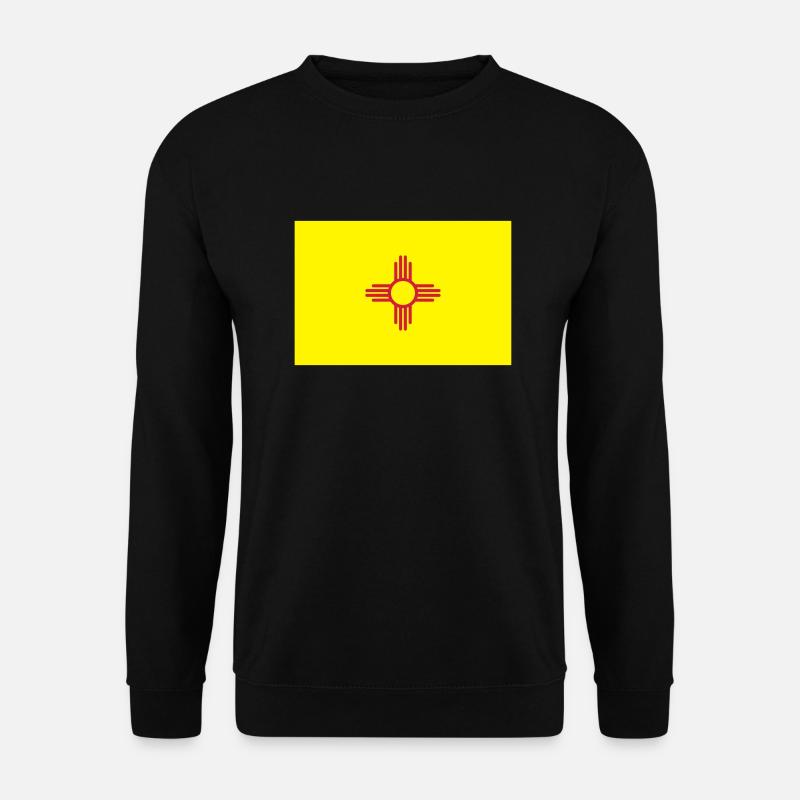 Flag New Mexico - Unisex Pullover - Schwarz